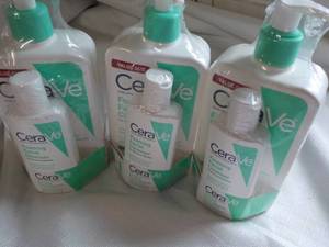 3 Cerave Foaming Facial Cleaners...