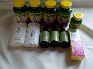 B12, Native, Miele, Melatonin and Biotin and Collagen some past date