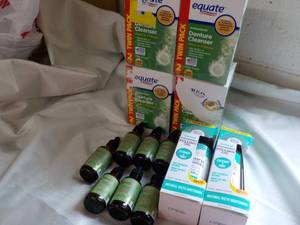 Equate Denture Cleaner, Curry Nanda and Miele