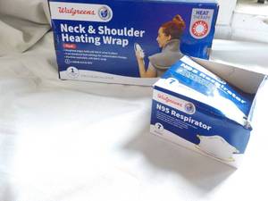 Walgreens Neck and Should Wrap and N95 Respirator