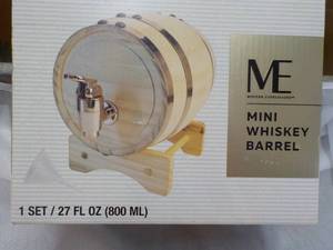 Modern Expressions Mini Whiskey Barrel Set