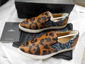 New Coach Wild Beast Brown Mist Shoes size 6M