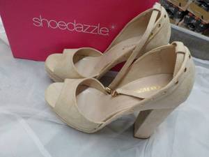 Shoe Dazzle Patita Blush Size 11 Pumps