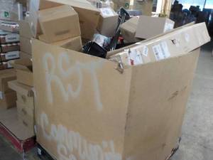 Large Pallet of Overstocks, Unclaimed Returns and Food