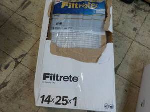 Case of 18 x 14 x 25 x 1 Filtrate Filters