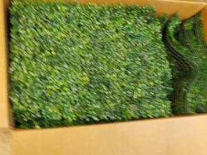 24 x 17 x 24  Fence Artificial Greenery