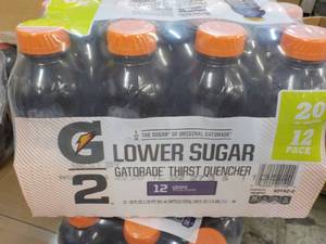 8 pack Gatorade Lower Sugar- Grape...