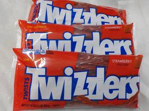 3 x 16 oz Bags Twizzlers...