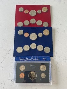 2018 P&D Mint Set and 1971-S Proof Set