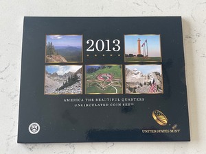 2013 America the Beautiful Uncirculated Quarter Set