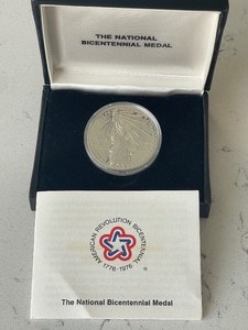 1976 National Bicentennial Silver Medal