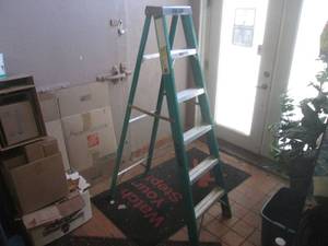 lot 2 image: (BR2) Keller 6 Ft Fiberglass Ladder...