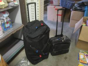 lot 21 image: (F-1) Large Travel Bag Full of Assorted Smaller Bags and Coolers and Smaller Travel Bag