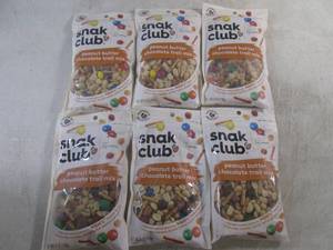 lot 112 image: (B-1) 6 Bags Peanut Butter Chocolate Trail Mix 6oz Bags Best by March 2025