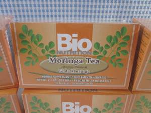 lot 132 image: (B-3) 6 Boxes of Bio Nutrition Moringa Tea 30 Tea Bags Per Box Best by Oct 2024