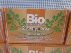 lot 133 image: (B-3) 6 Boxes of Bio Nutrition Moringa Tea 30 Tea Bags Per Box Best by Oct 2024