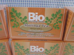 lot 134 image: (B-3) 6 Boxes of Bio Nutrition Moringa Tea 30 Tea Bags Per Box Best by Oct 2024