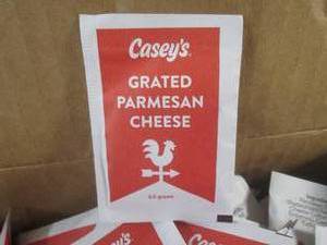 lot 150 image: (BR3) 200 Packets of Grated Parmesan Cheese Best by Sept 2024