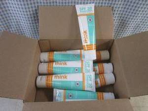 lot 169 image: (CS) 8 Tubes of Think SPF30 Sunscreen 3oz Tubes