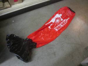 lot 200 image: (A-2) Inflatable Kids Puching Bag - Add Air, Water or Sand to Base Section - Approx 5 ft Tall