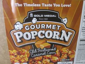 lot 242 image: (EC2) 18 Pounds Gourmet Old Fashioned Caramel Popcorn Best by June 2024