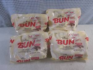 lot 257 image: (B-3) 4 Bags Pearsons Bun MapleVanilla Bite Size Variety Candy 9oz Best by Feb 2024