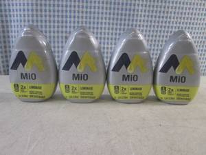 lot 263 image: (B-4) 4 Mio Lemonade Liquid Water Enhanser Best by March 2024