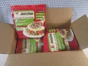 lot 287 image: (FRZ) Case 6 Bags Frozen Jimmy Dean Fully Cooked Turkey Sausage Crumbles 9.6oz Bags Past Date