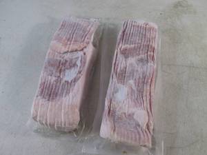 lot 289 image: (FRZ) 3 Pounds of Frozen Bacon 2) 1.5 Pound Packs
