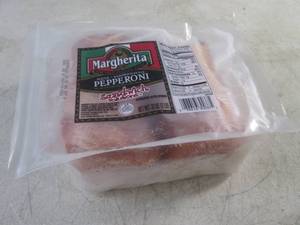 lot 296 image: (FRZ) 2 Lbs Frozen Sliced Sandwich Style Peperoni Best by May 2024