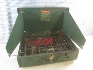 lot 305 image: (D-2) Coleman Camping Cook Stove