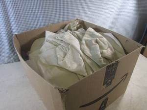 lot 314 image: (A-3) Box Full of Assorted Sheets Etc