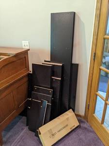 lot 19 image: 18 Ikea Boards of Various Sizes with Hardware