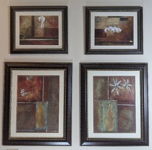 lot 2 image: Framed Artwork by AxtonGiddings - 4 Pieces
