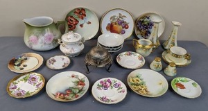 lot 59 image: Collection of Miscellaneous China Dishware & Silver Plated Serving Piece