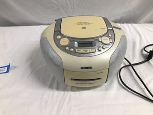 lot 102 image: Aiwa Cd Stereo Radio Cassette Recorder Model Cst Td 49