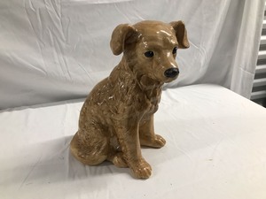 lot 107 image: Ceramic Puppy Measuring 12 Tall