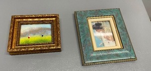 lot 155 image: Two Smaller Watercolor Paintings Framed One Measuring 4 X 6 and The Other Measuring 6 X 8