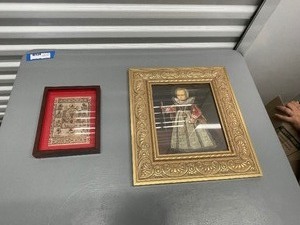 lot 157 image: Two Framed Religious Prints, One Measuring 7 X 9 and The Other Mature Measuring 16 X 14