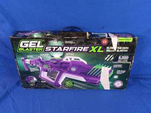 lot 150 image: New Gel Blaster Starfire XL - Glow-in-The-Dark Supersized Toy Gel Blasters with Water Based Beads