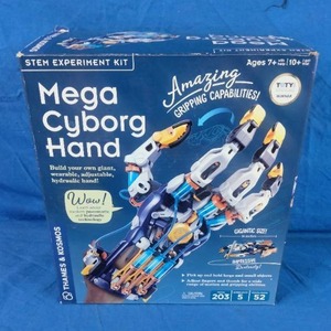 lot 170 image: New Thames & Kosmos Mega Cyborg Hand STEM Experiment Kit  Build Your Own GIANT Hydraulic Amazing Gripping Capabilities Adjustable for Different Sizes Learn Pneumatic Systems
