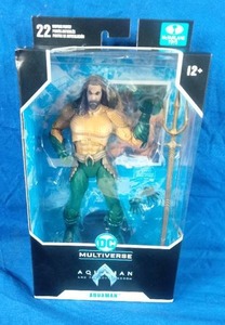 lot 172 image: New McFarlane Toys - DC Multiverse Aquaman (Aquaman and The Lost Kingdom) 7 Action Figure