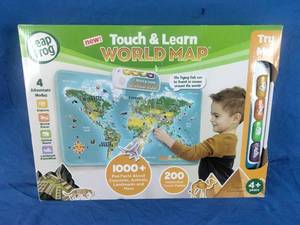 lot 181 image: New BEST LEARNING i-Poster My USA Interactive Map - Educational Smart Talking