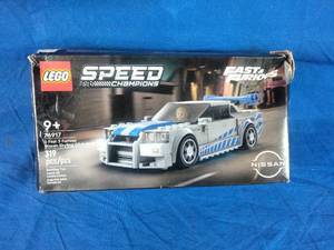 lot 182 image: New LEGO Speed Champions 2 Fast 2 Furious Nissan Skyline GT-R (R34) 76917