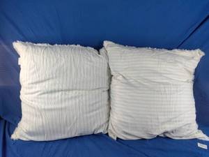 lot 186 image: New Pillow Forms Cushion Insert, with Zipper Highly Durable & Comfy Outer Cover Shell, 26 inch by 26 Inch