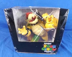 lot 202 image: Nintendo The Super Mario Bros. Movie Bowser Figure with Fire Breathing Effect