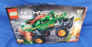 lot 205 image: New LEGO Technic Monster Jam Dragon 2in1 Monster Truck Toy 42149