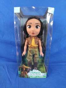 lot 212 image: New Disneys Raya and the Last Dragon Doll Articulated Large Raya Doll 14 inches