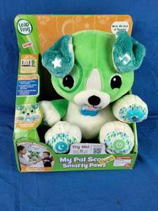 lot 193 image: New My Pal Scout Smarty Paws Customizable Plush Puppy, LeapFrog