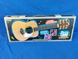lot 229 image: New Little Tikes My Real Jam Acoustic Guitar with Strap
